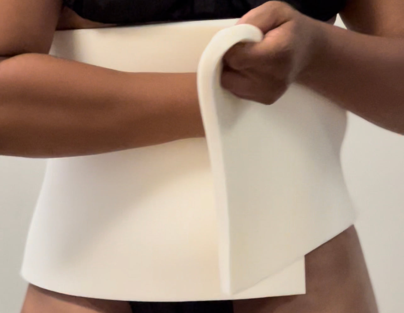 Lipo Foam Sheets for Post Surgical Use with Compression Garment