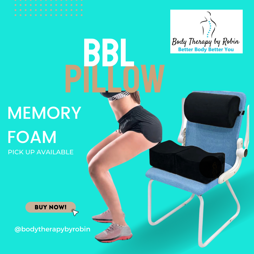 Bbl Pillow (Memory Foam) – Body Therapy by Robin