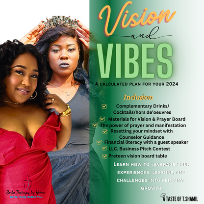 Vision & Vibes 2024 Vision & Prayer Board Party