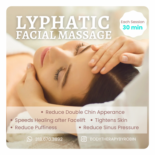 Facial Lymphatic Drainage Massage